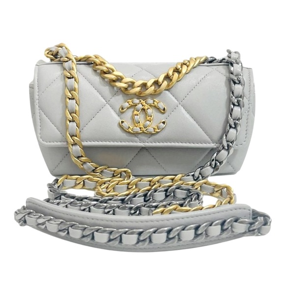 CHANEL Bags Chanel 9 Leather Crossbody Bag Poshmark
